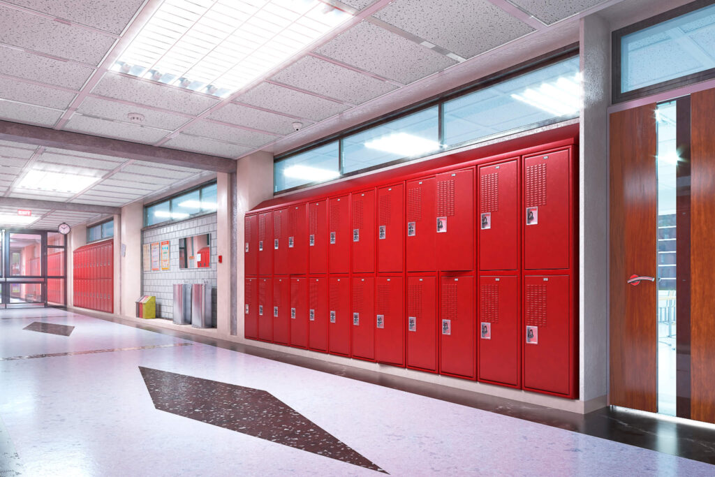 lockers for hospitals